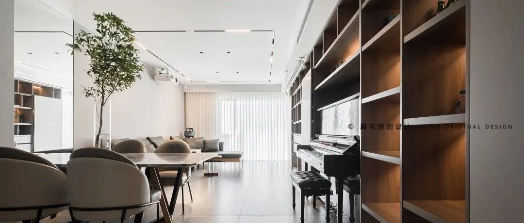 上海黄金地段小高层，110㎡现代简约两居，视野超好！