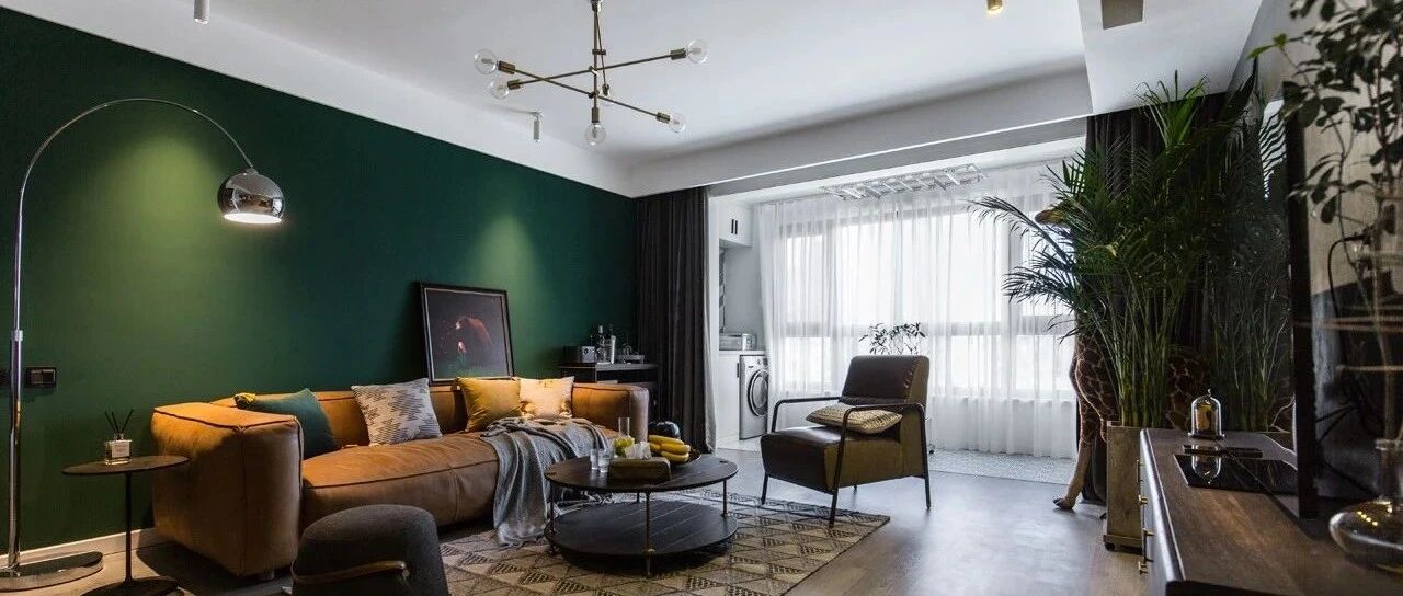 这个105m²自然森系美家，置身其中，享受远离喧嚣的静谧时光