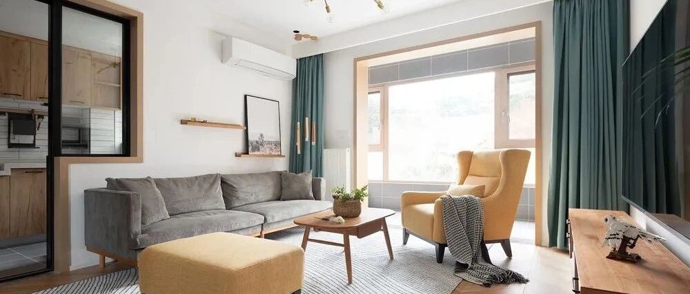 135㎡日式北欧风四居，拥有多功能和室与主卧套房的家，太好住了！