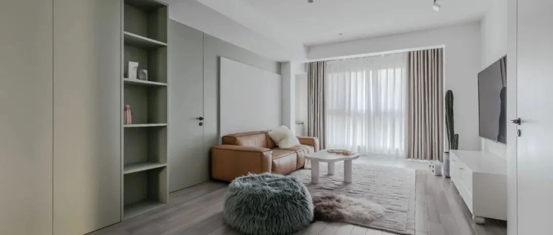 130m²自然静谧且有温度的四口之家，如此明净通透、清新灵动的居住空间，谁不向往~