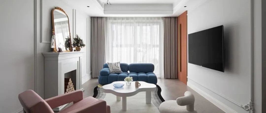 老气精装房变身浪漫甜美之家，细节之处皆精致~