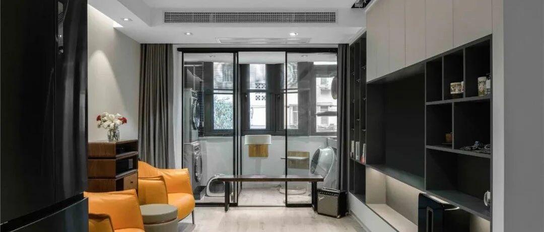 巧妙空间挪移，50㎡老房也能重焕新生，还拥有让人羡慕的私人影院和步入式衣帽间！