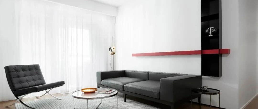 这个家完美诠释了极简风简约、明快、干练的美感