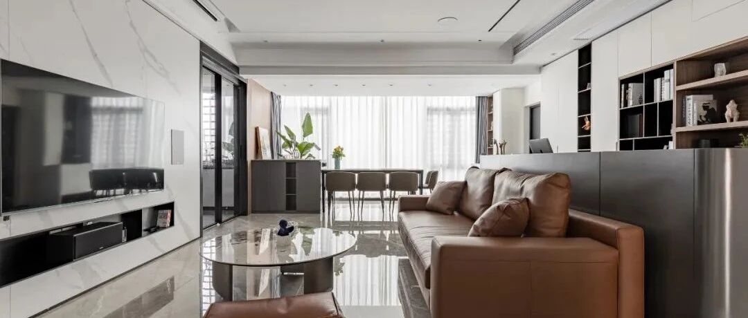 123m的三居竟拥有大平层的即视感，开启一家四口的幸福生活!