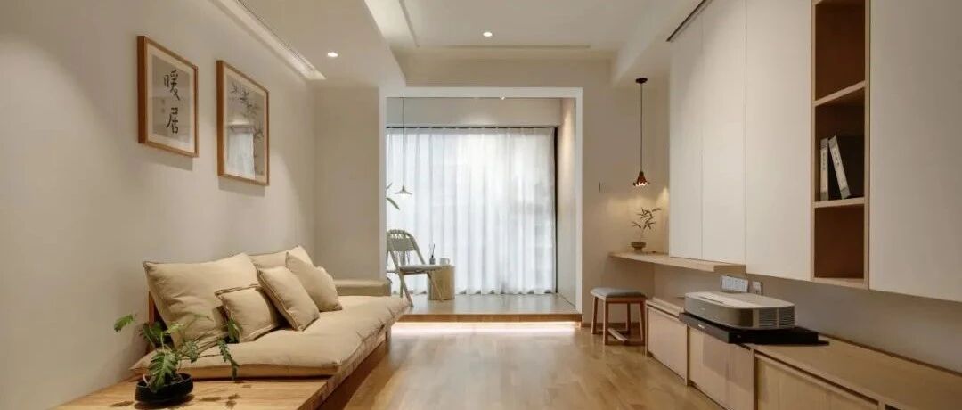 89㎡日式简约两居，用原木色+暖灯，打造禅意静美居心之所
