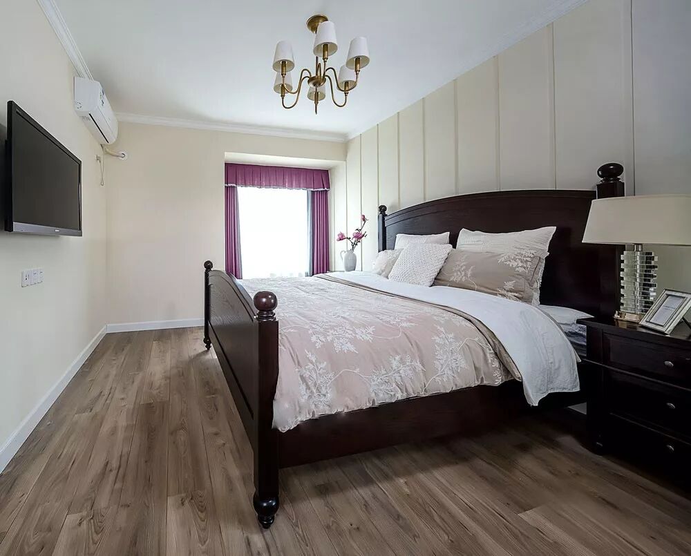 136平美式三居室，优雅清新，好看极了！