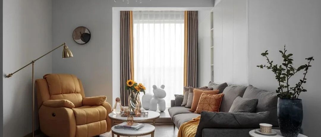 这个充满仲夏气息70m²小家，有着这个季节特殊的热情与活力