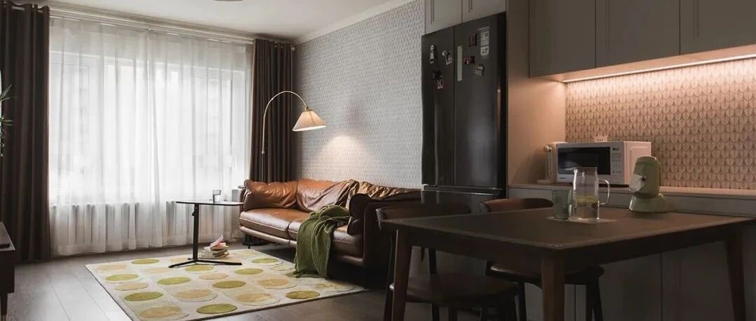 76㎡精装房“整容级”改造，一进门，就被摩登复古的装修美到了!