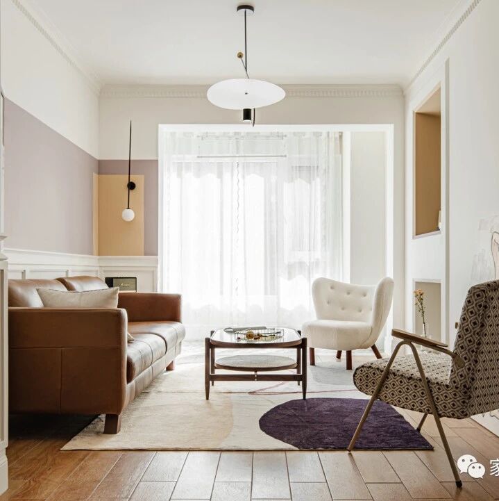 91㎡两居改一居，柔和的色调,温暖的材质,美好无处不在！