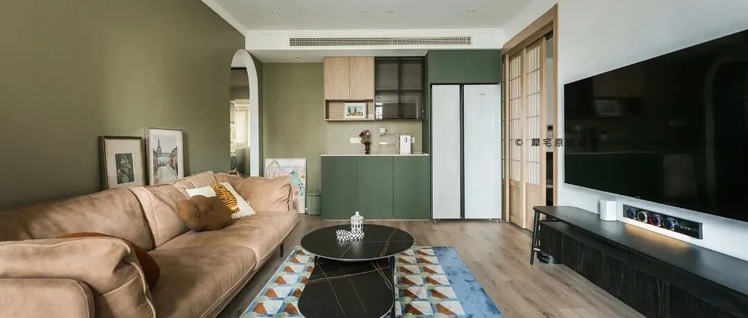 89㎡轻法+日式两居室，多样撞色演绎“有人味”的梦想之家！