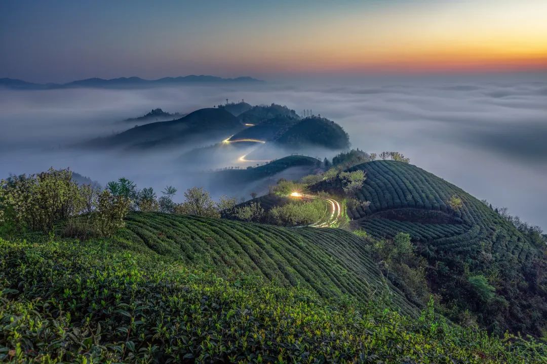 湄潭风景图片