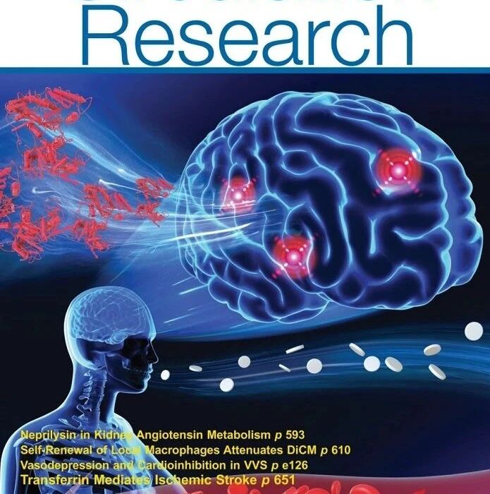 赖仞课题组牵头以封面文章在Circulation Research发表缺铁性贫血和口服避孕药诱导脑卒中分子机制