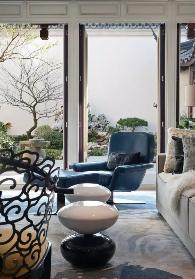 邱德光新作丨650㎡江南庭院中式别墅至境东方