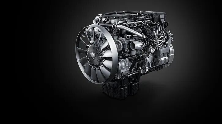 油耗降低4% 奔驰卡车将推出第三代OM471发动机的图2