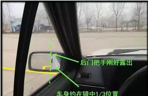 倒车怎么打方向盘图解_倒车入库打早了如何修正方向_在倒车时,怎么确定距离打方向