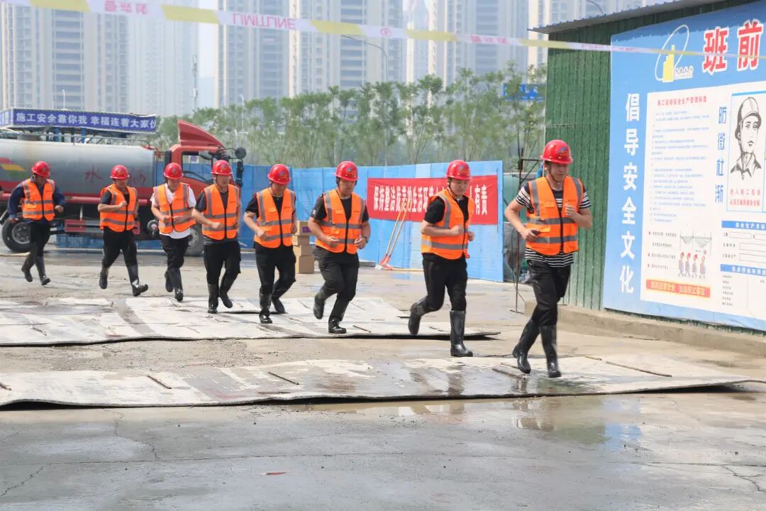 演练于行 防汛于心，济南万融集团组织开展防洪度汛应急演练