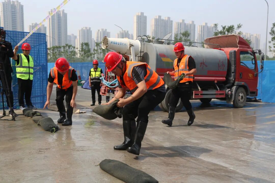 演练于行 防汛于心，济南万融集团组织开展防洪度汛应急演练