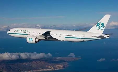 水晶旅游公司近期公布了其旗下最高端的奢侈旅行飞机内景.