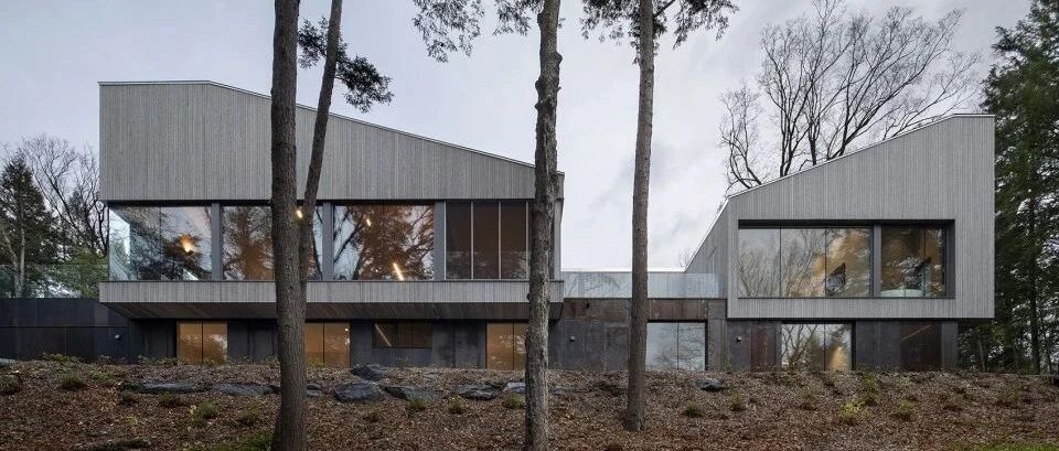 【民宿设计】混凝土系列之岁月静好，隐于沧山映水中的三方院落​