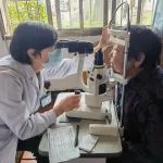 爱眼护眼，关爱健康——县残联联合楚雄州爱尔眼科医院到宜就镇开展白内障筛查义诊活动