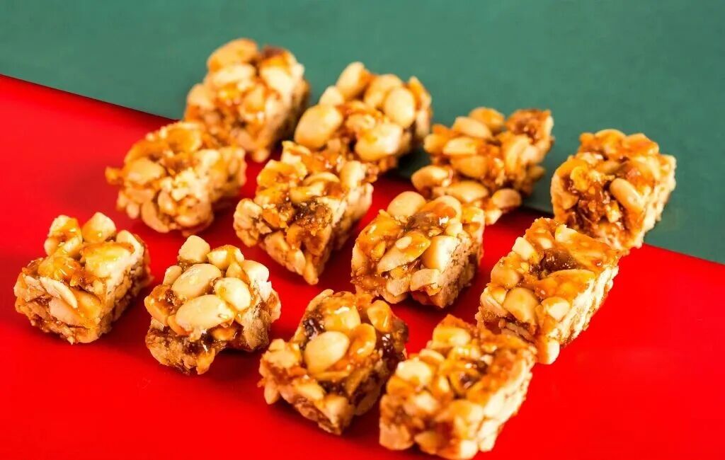 花生酥摄影图__传统美食_餐饮美食_摄影图库_昵图网