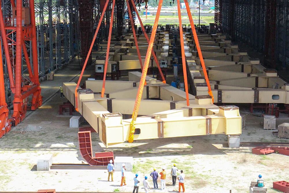 “一带一路”上最大桥梁工程——帕德玛大桥成功合龙