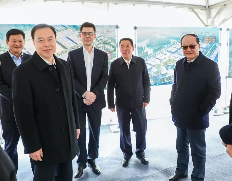 易铁军出席吉林省交通材料产业园项目开工仪式