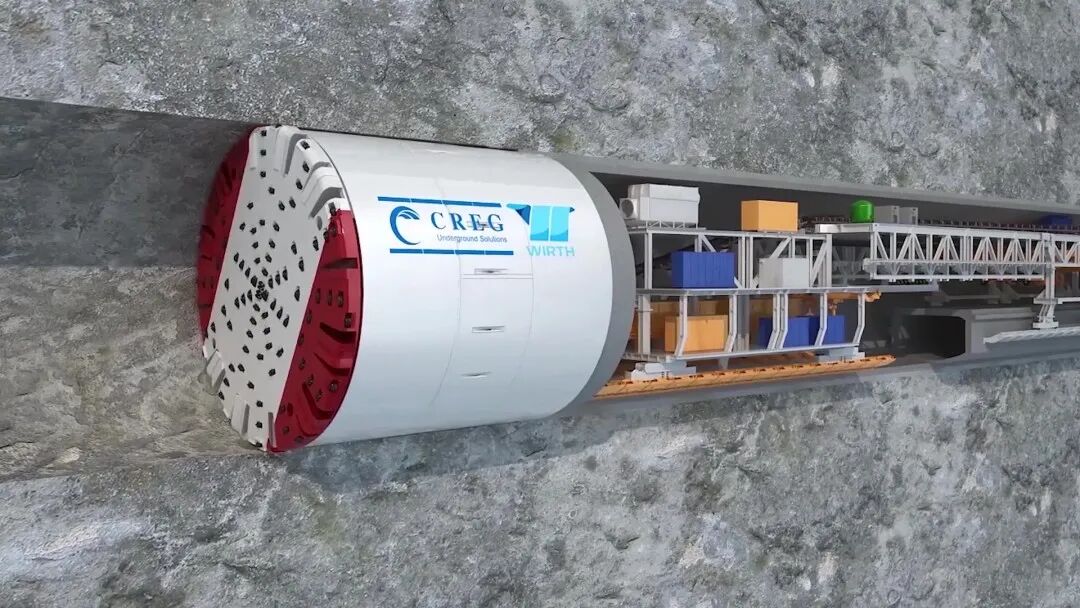 中铁工业联合中铁隧道局在格鲁吉亚打造世界最大TBM工程