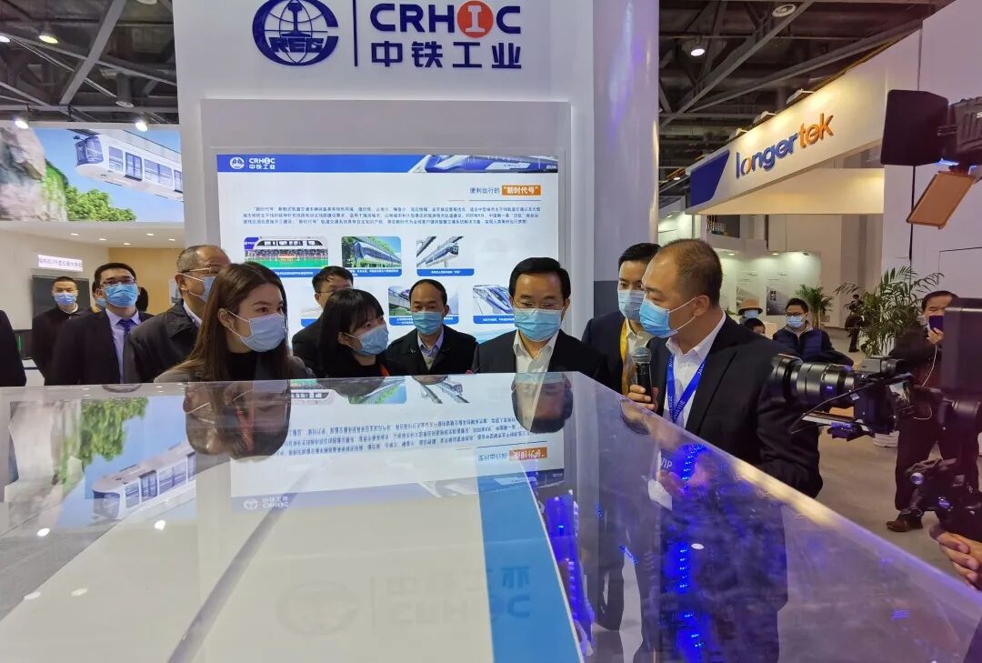 中铁工业新产品、新技术精彩亮相浙江国际智慧交通展