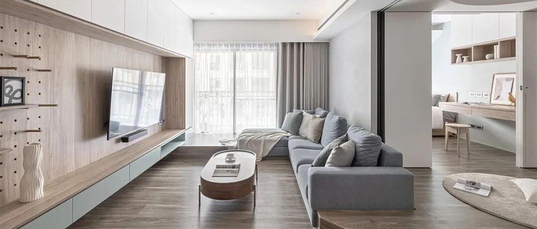 看不腻的莫兰迪色：112㎡的4个人完美生活，更是高颜值与强收纳!