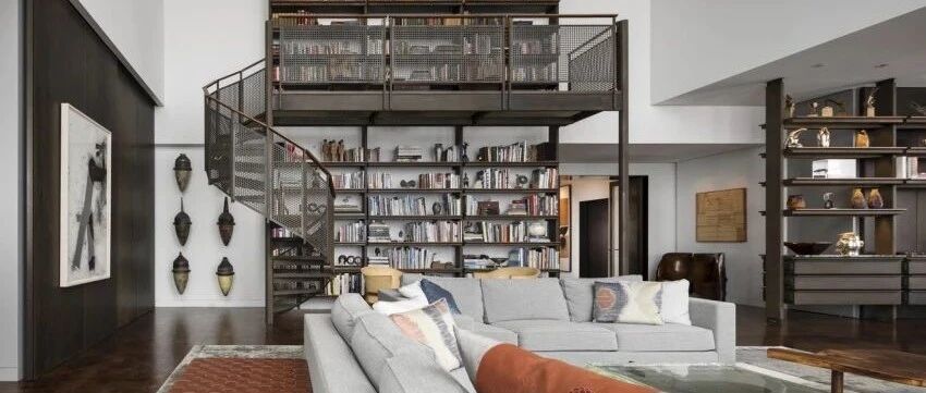 什么才叫设计！看艺术品收藏家的顶层公寓