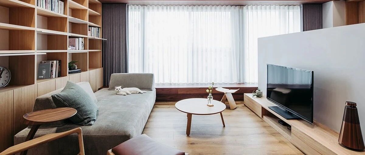 99㎡大两居，温润木质：让这个家充满着阳光的味道