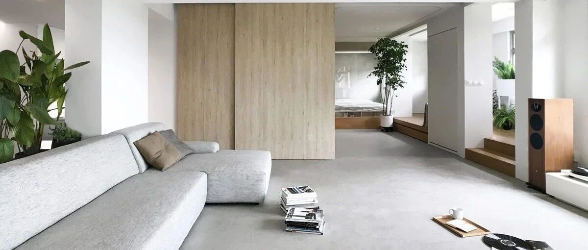 改造​两个110㎡的住宅，简约黑白灰彰显生活品质 (附平面图)