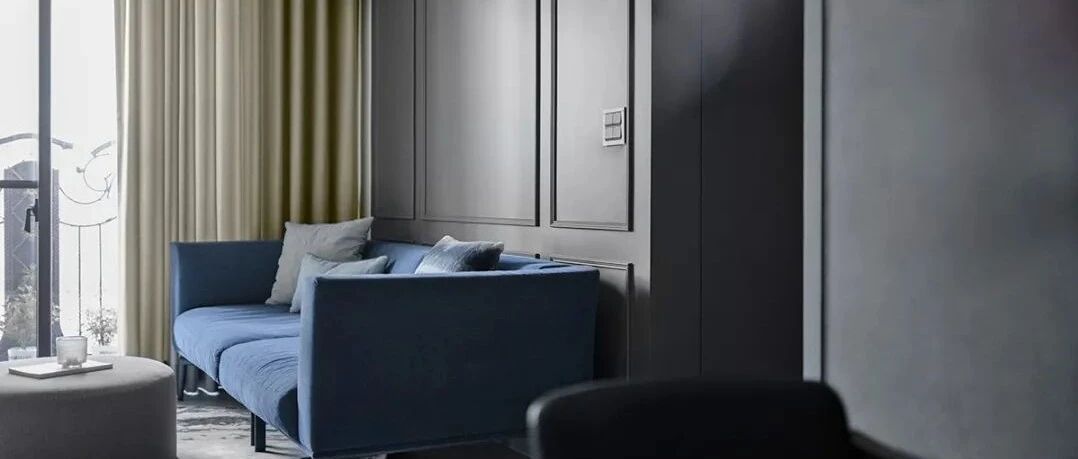 86㎡灰色轻奢公寓,简约又时尚,年轻人的选择!