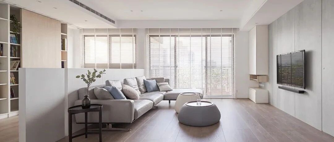 大3房就爱木头：甜嫩粉+雾灰蓝色调打造自然简约亲子宅