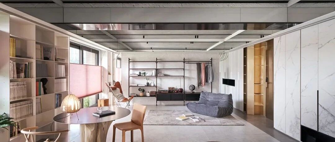 125平现代住宅, 超多复古细节太美了!