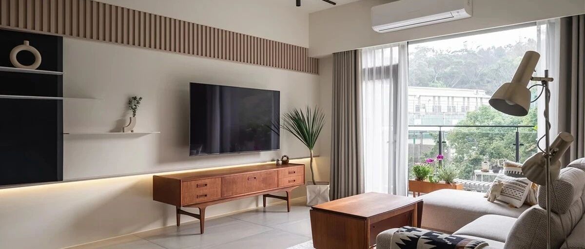 90后治愈日系宅：温润木+奶茶杏色，打造干净舒适的质感空间!