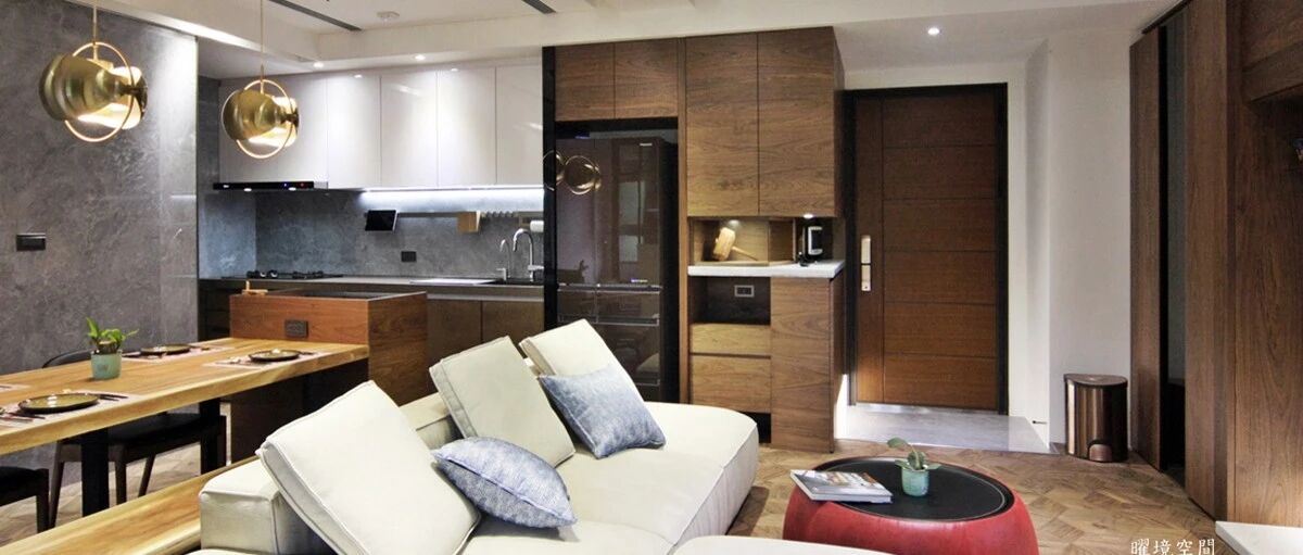 66㎡现代休闲混搭风，超强收纳机能四口之家