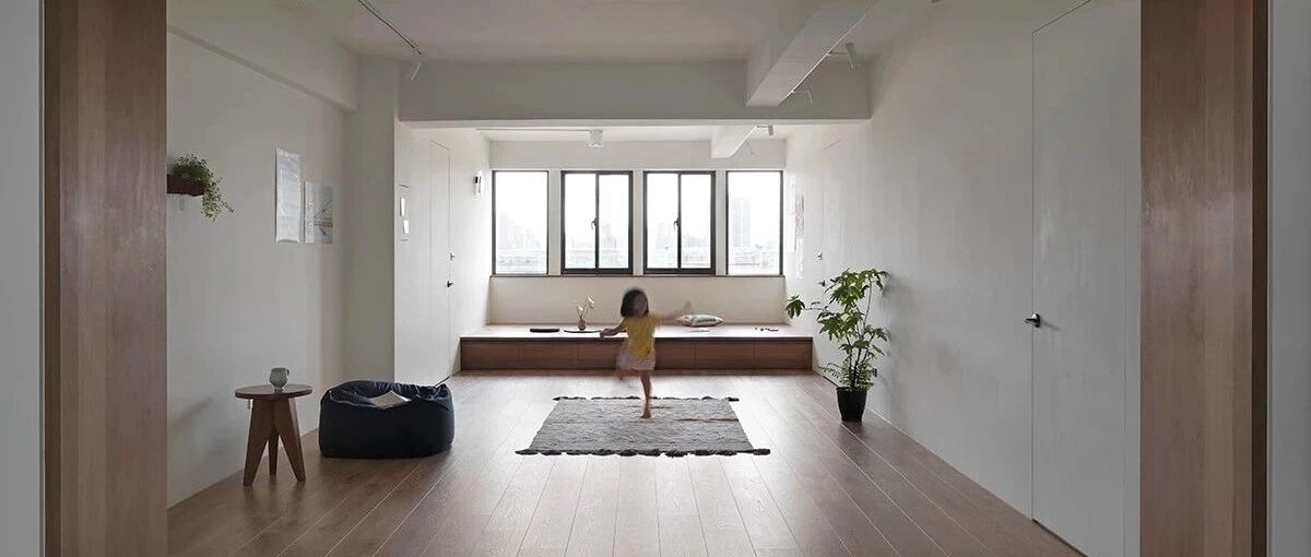 119㎡简约木质亲子宅,老房改造四口之家,这样设计恰到好处