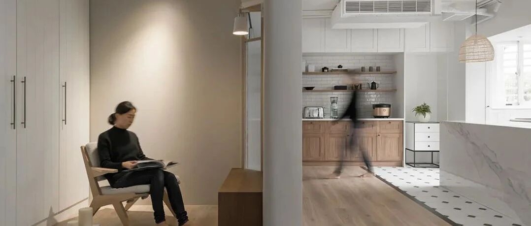 83m²在家办公：满屋的大地色+木纹，这清浅柔和的色彩，超治愈！