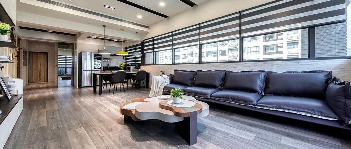 148.5㎡四口之家+现代混搭稳稳的幸福