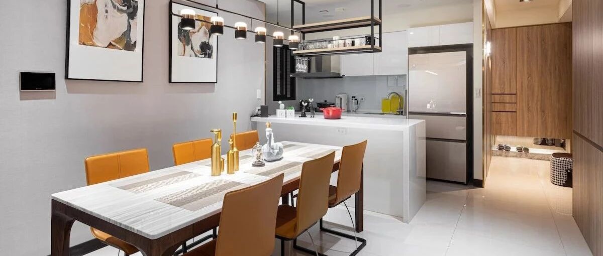 132平轻奢三居室：典雅的质感让人羡慕不已