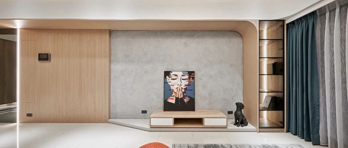 82.5㎡​灰泥柔光住宅：一对85后年轻人的超美婚房