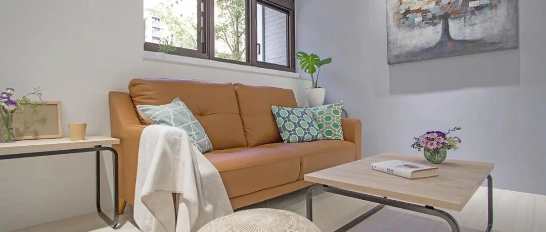 69㎡小宅设计,巧用莫兰迪配色,温暖又高级!