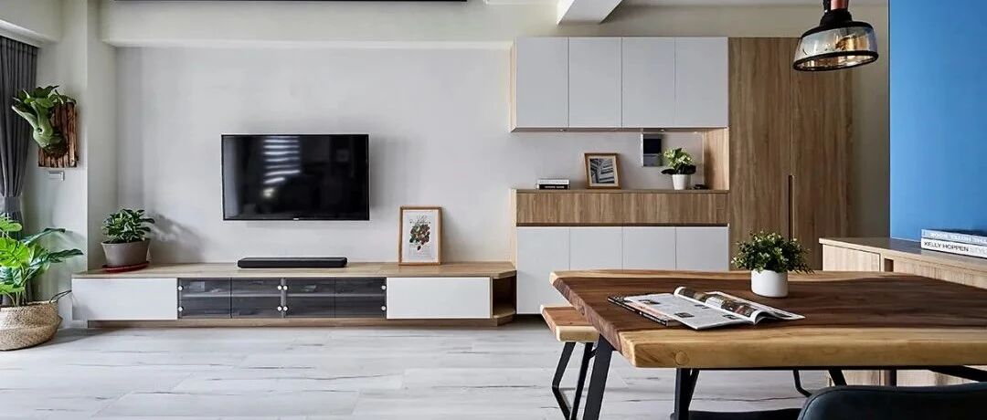 99㎡简约木质北欧亲子宅：罩上一抹自然日光气息