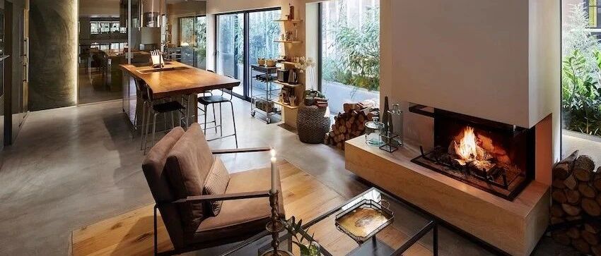 摄影师住的极简公寓，悬浮楼梯的设计，神了个奇！