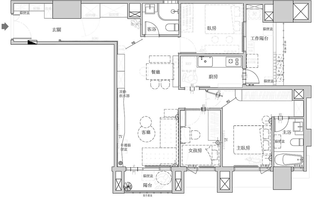 82.5㎡原木猫屋,7猫1狗住5口,还能放进去2个好朋友-微信头条网 82.5㎡原木猫屋,7猫1狗住5口,还能放进去2个好朋友