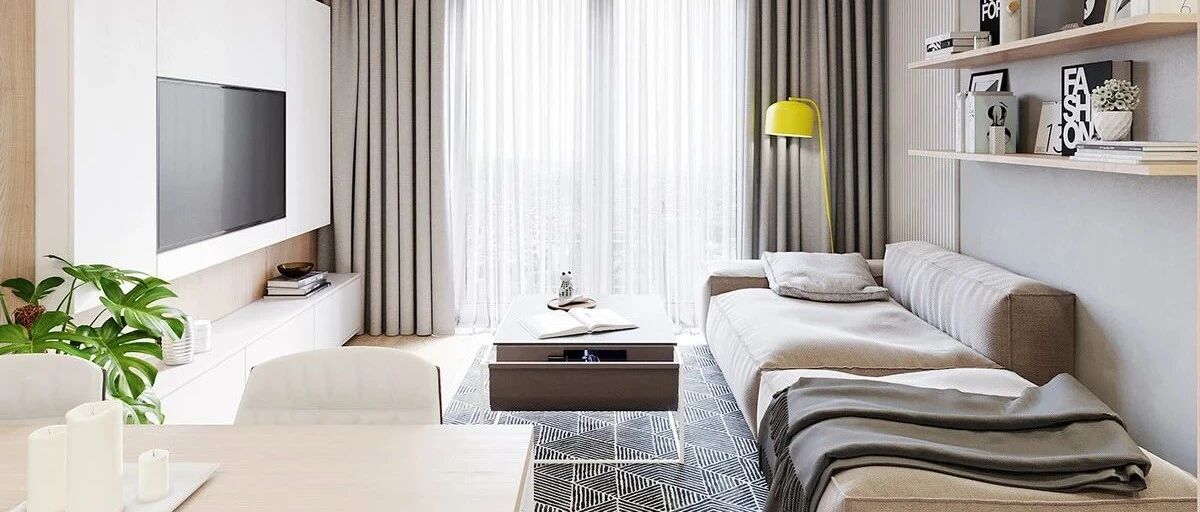 ​40㎡小户型设计也可以经典的奢华！