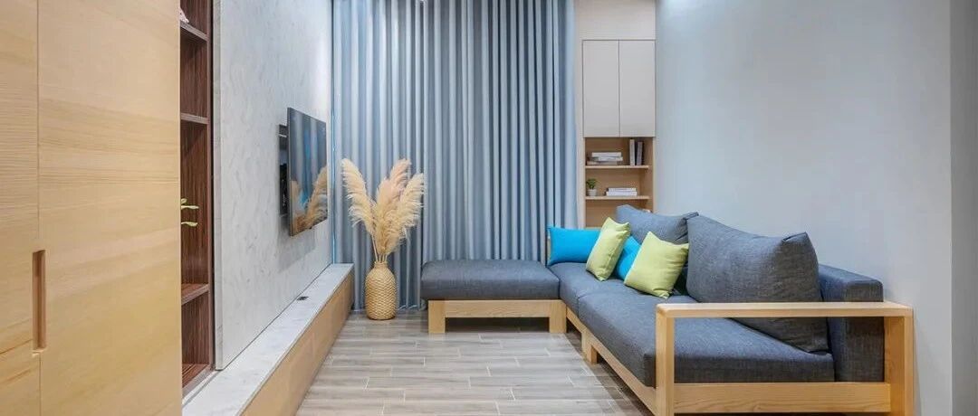 99㎡新婚简约清爽宅：恰到好处的设计减法，气质很清雅