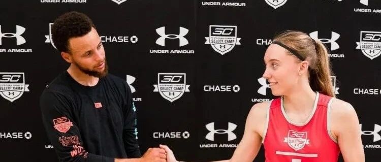 又美又会打！全美第一女高中生重伤引关注，曾在库里面前秀勉扣